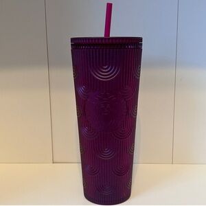 STARBUCKS- APAC Deep Purple Scales Tumbler